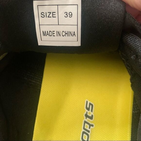 Ning Sports Black & Gold Bungee Lace Water Shoes Size 39 - Picture 8 of 10